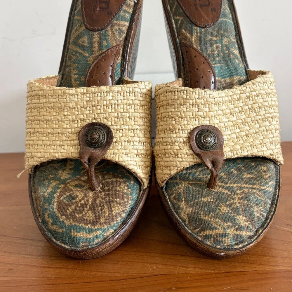 Born wedge sandals